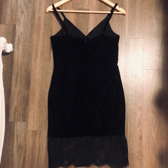 Velvet Mini Dress - Picture 2 of 3